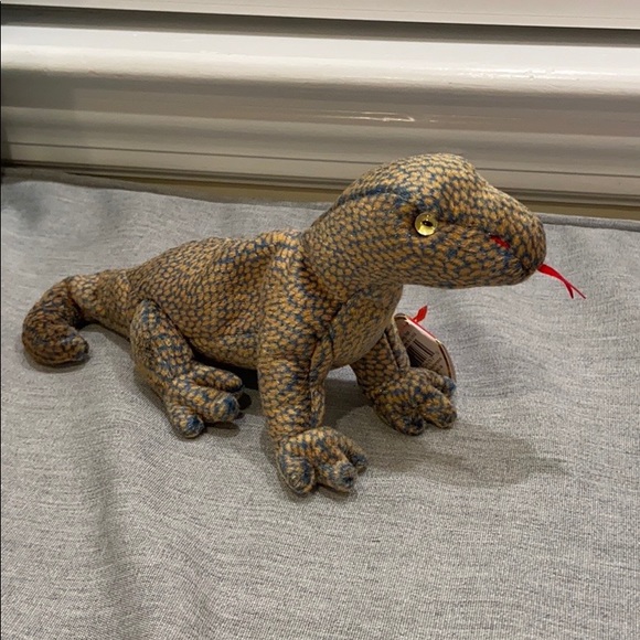 Ty Beanie Baby Retired Scaly The Dragon 1999 Ty Beanie Baby Retired Scaly The Dragon 1999